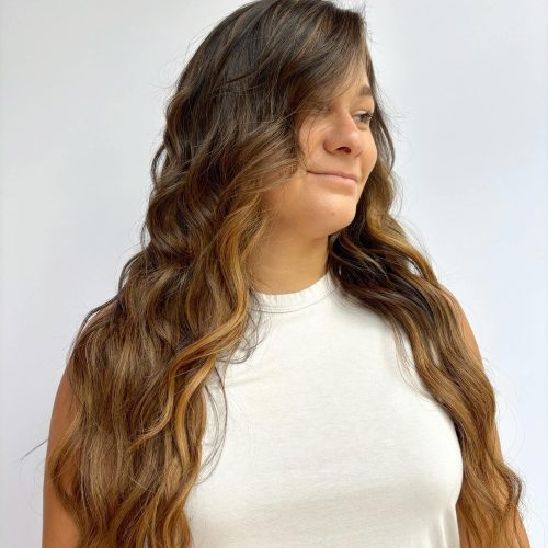 Top Hair Extension Salon in The Woodlands, TX For Weft Extensions and Tape In Extensions
